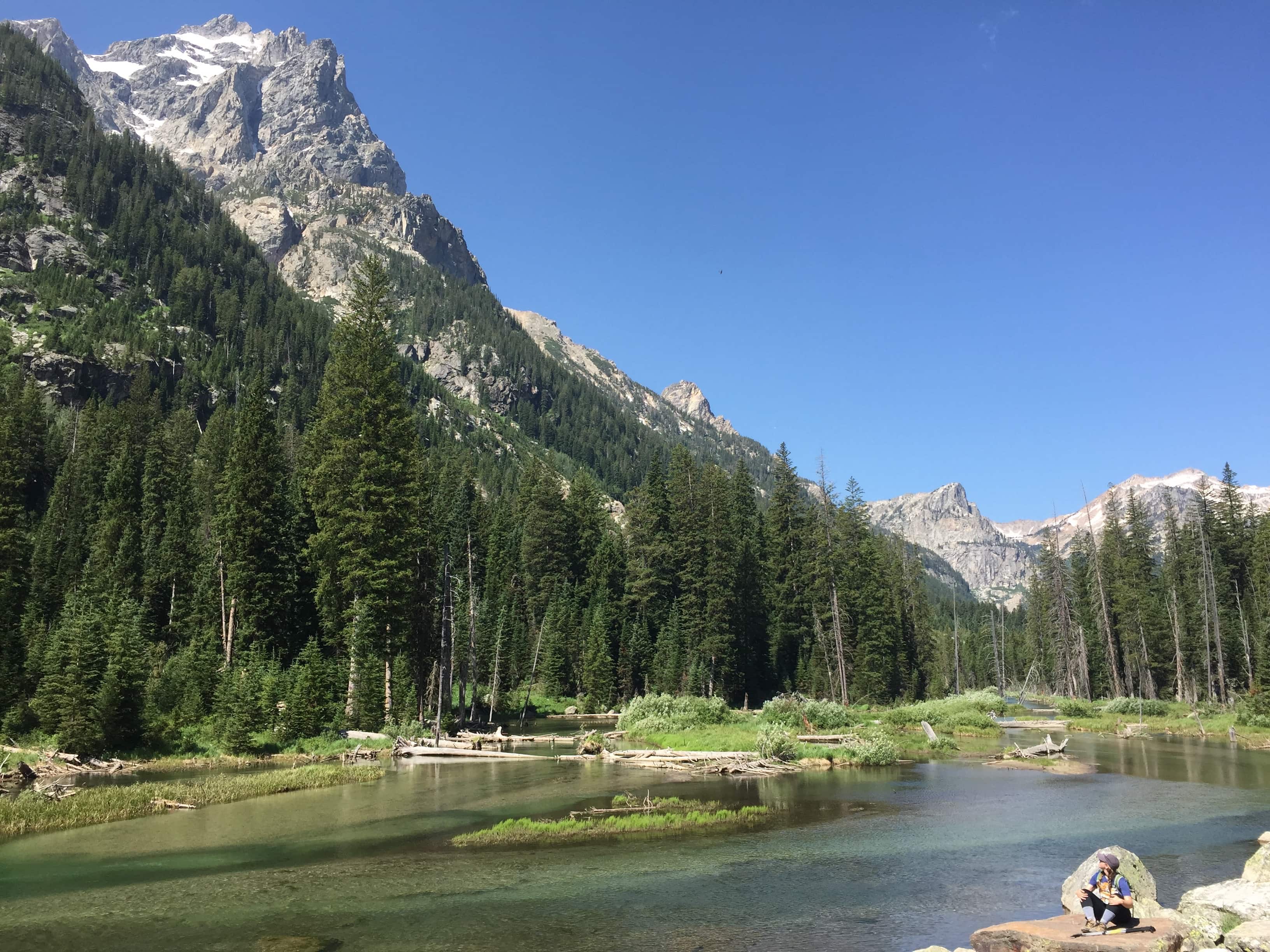 Cascade Canyon // The ultimate road trip itinerary through Grand Teton and Yellowstone National Parks