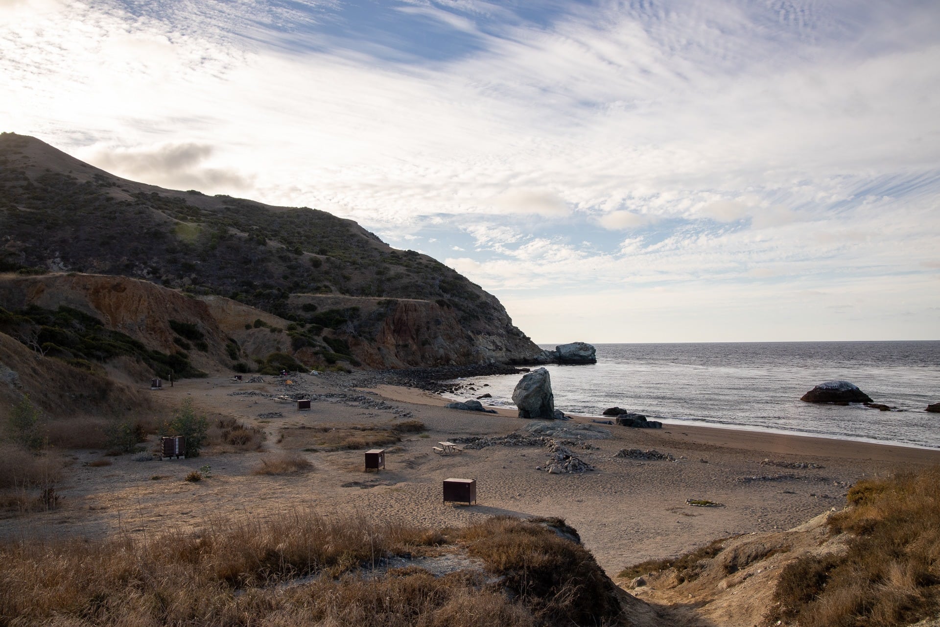 Parson's Landing / Plan a backpacking trip on the Trans-Catalina Trail on Catalina Island with this trail guide with tips on the best campsites, water availability, gear & more