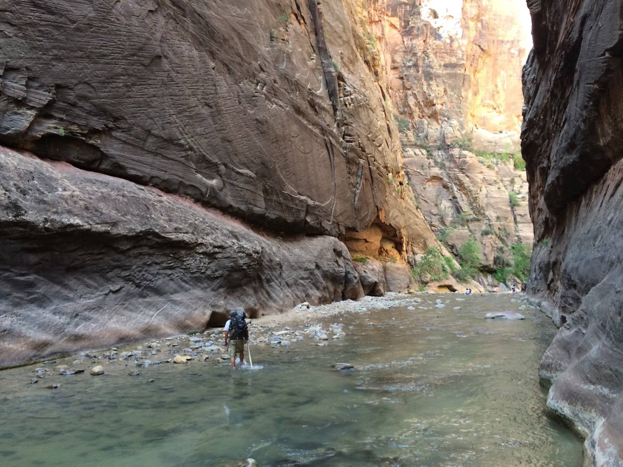 The Zion Narrows // Explore Utah National Parks in this 9-day road trip itinerary with the best hikes, activities & camping in Zion, Bryce, Capitol Reef, Arches & Canyonlands.