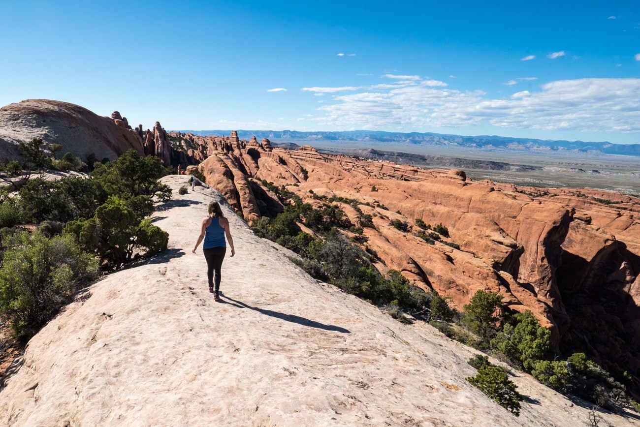 Devil's Garden // Explore Utah National Parks in this 9-day road trip itinerary with the best hikes, activities & camping in Zion, Bryce, Capitol Reef, Arches & Canyonlands.
