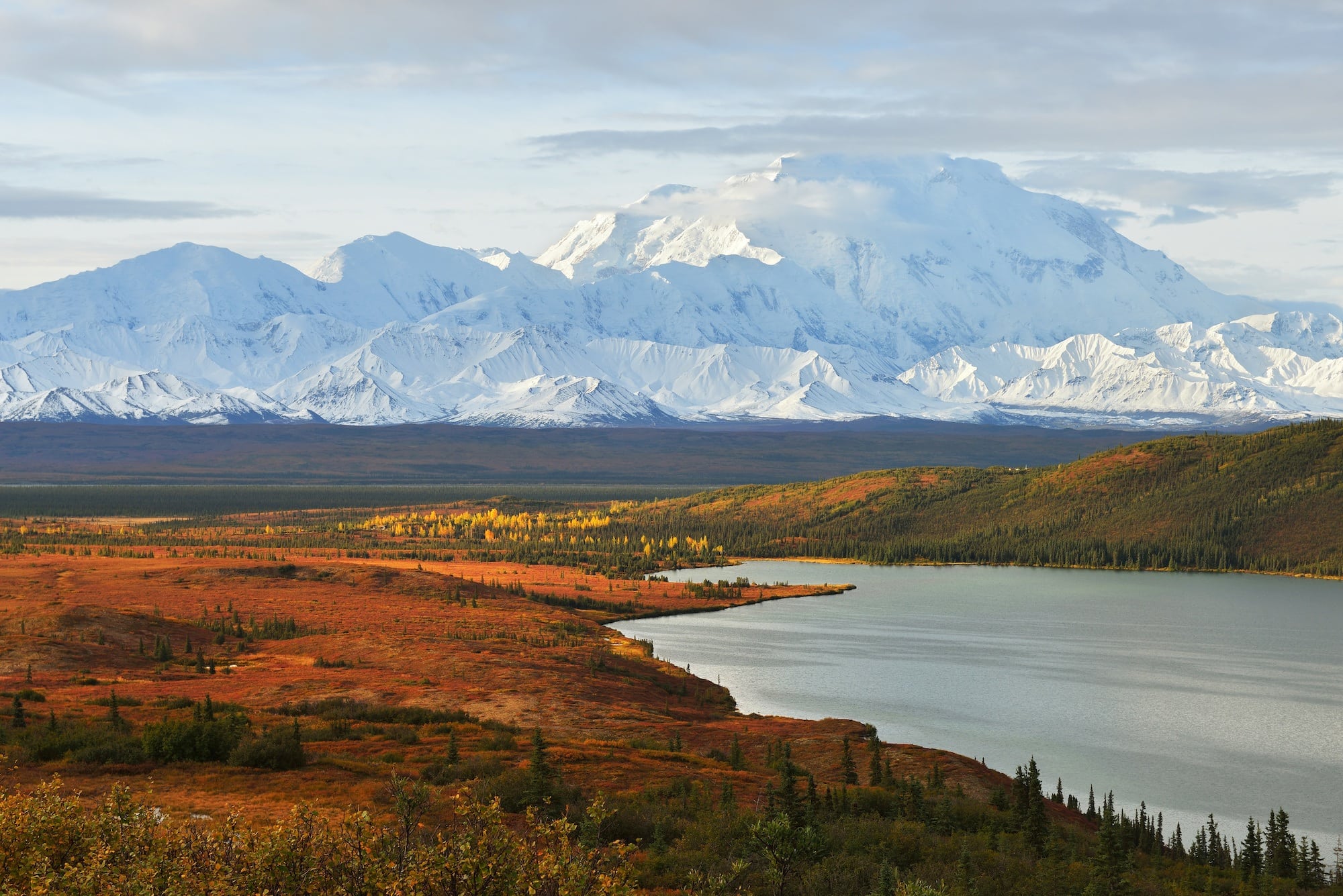 Denali National Park // Discover the best National Parks to visit in fall for the best leaf-peeping vacation. Get tips on best hikes, scenic drives, and more.