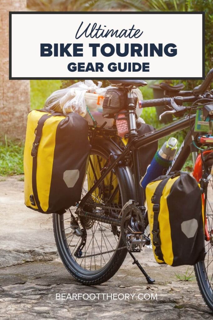 获取我们的自行车旅游装备清单的多日自行车旅游旅行的信息，自行车，座椅，背带，衣服，露营装备和更多。