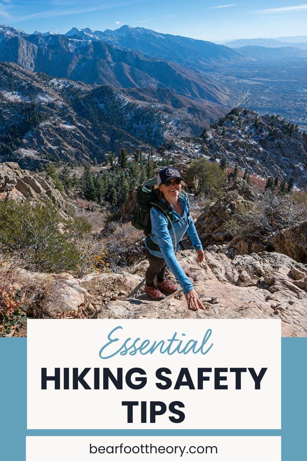 Bearfoot Theory | Navigate the trails with confidence with this latest blog post on hiking safety. Discover essential tips on preparation, understanding risks, trail etiquette, first aid, and survival skills. Whether you're a seasoned hiker or a beginner, these hiking safety guidelines ensure a safe and memorable outdoor adventure. Click through to read more and become a well-prepared hiker today!