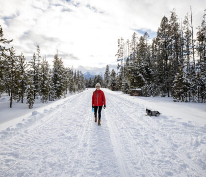 学习在冬天徒步旅行时穿什么衣服的基本要领，以及一些在寒冷的下雪的天气穿什么衣服的技巧