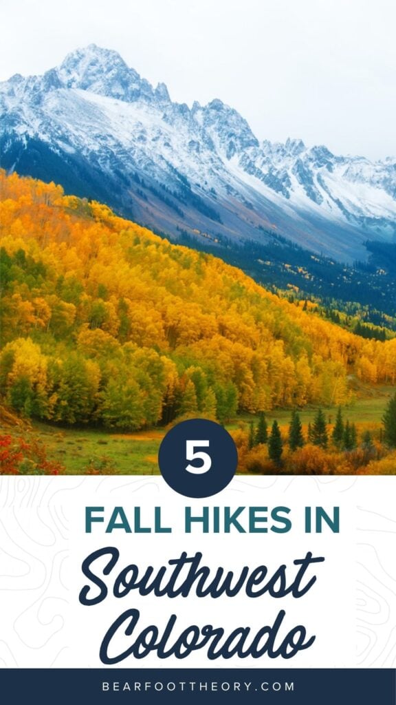 了解科罗拉多州西南部杜兰戈、特柳赖德和大沙丘国家公园附近最好的秋季徒步旅行与步道统计和更多。
