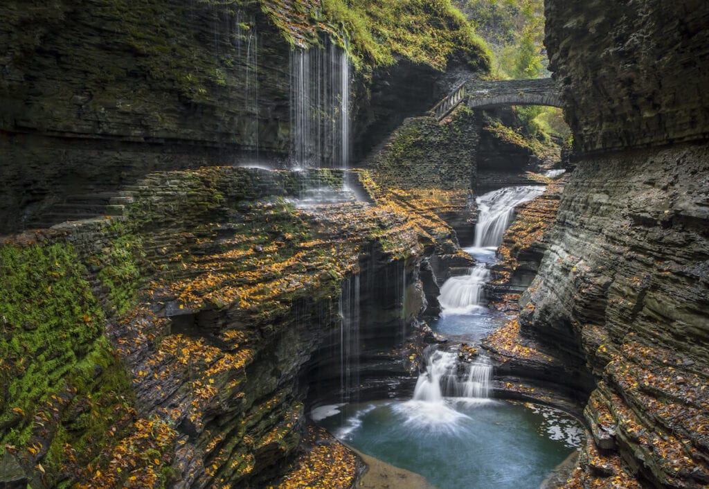 Watkins Glen State Park // Explore the East Coast with these 5 adventurous road trip ideas from Maine to North Carolina to the Florida coast.