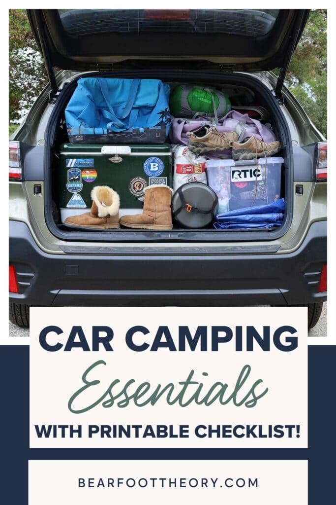 使用我们的汽车露营清单来了解带什么露营，以缩小你需要带的东西，以避免忘记必需品。
