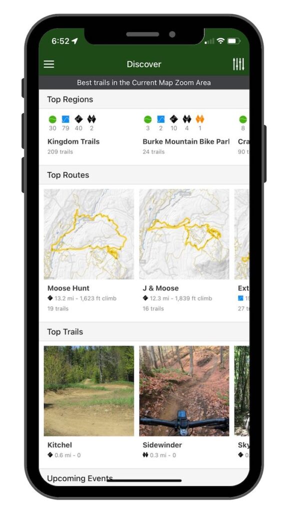 TrailForks山地自行车应用程序
