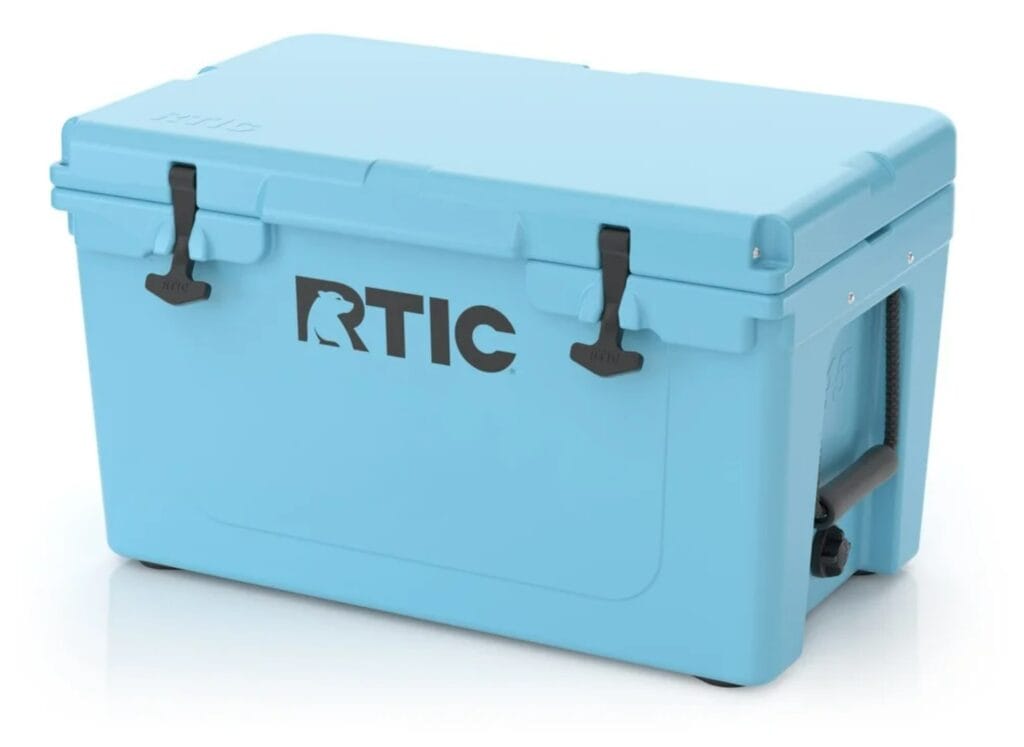 RTIC 45 quart hard-sided cooler